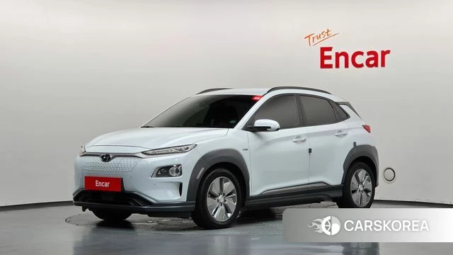 Hyundai Kona Electric 2020 Белый из Кореи