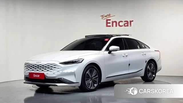Kia K8 Hybrid 2024 Белый из Кореи