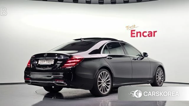 Mercedes-Benz S-Class W222 2018 Черный из Кореи