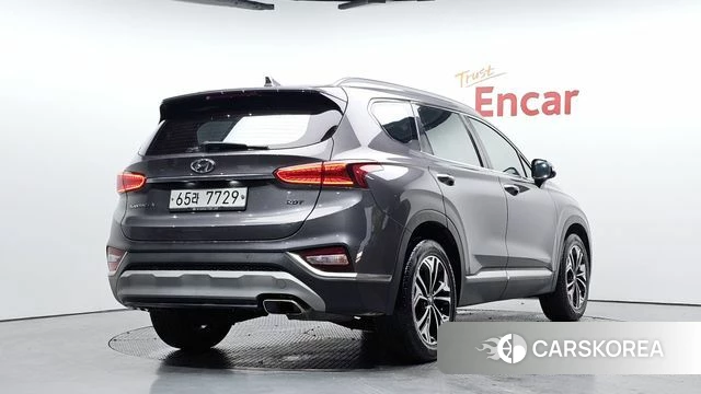 Hyundai Santa Fe TM 2019 Серый из Кореи