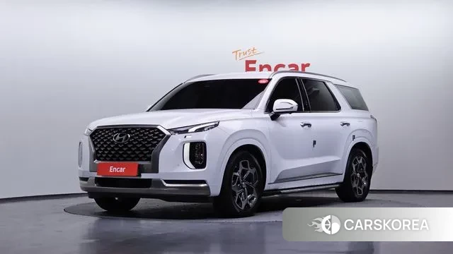 Hyundai Palisade 2021 Белый из Кореи