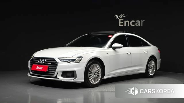 Audi A6 (C8) 2021 Белый из Кореи