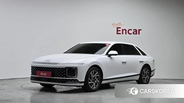 Hyundai Grandeur Hybrid (GN7) 2024 Белый из Кореи