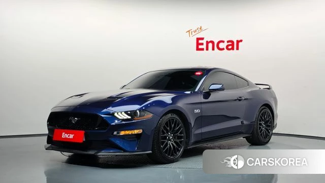 Ford Mustang 2019 Синий из Кореи