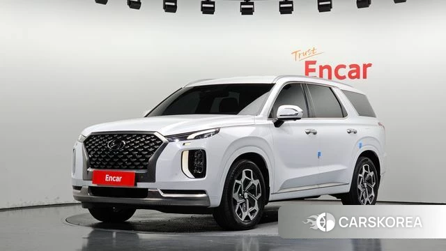 Hyundai Palisade 2022 Белый из Кореи