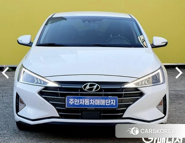 Hyundai The New Avante AD 2020 Белый из Кореи
