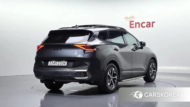 Kia Sportage 5th Generation Hybrid 2021 Серый из Кореи