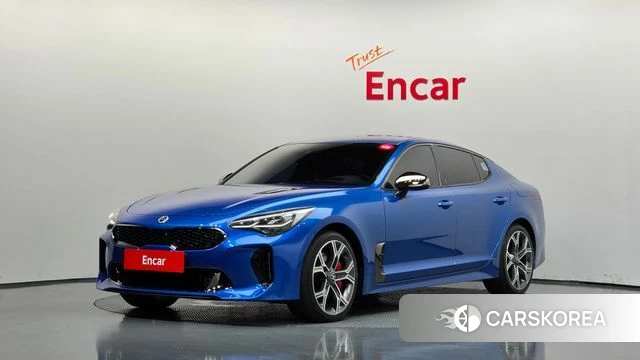 Kia Stinger 2018 Синий из Кореи