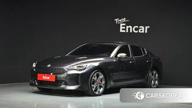 Kia Stinger 2018 Серый из Кореи
