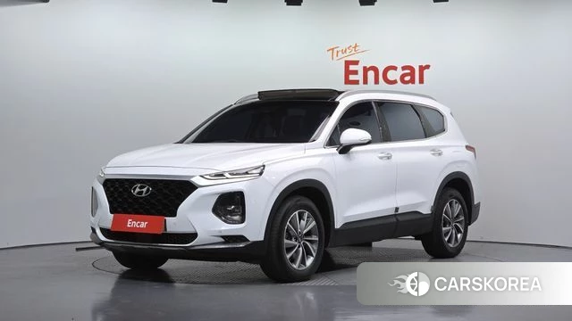 Hyundai Santa Fe TM 2018 Белый из Кореи