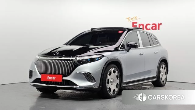 Mercedes-Benz EQS SUV X296 2024 Серебристо-серый из Кореи