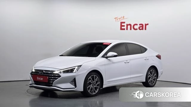 Hyundai The New Avante AD 2019 Белый из Кореи