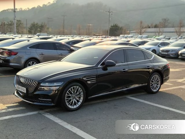 Genesis G80 (RG3) 2021 Черный из Кореи