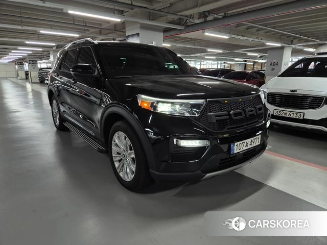 Ford Explorer 6th Generation 2023 Черный из Кореи
