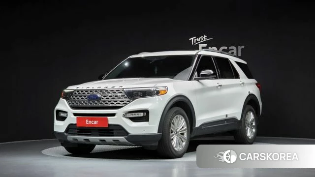 Ford Explorer 6th Generation 2022 Белый из Кореи