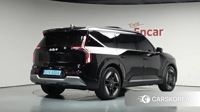 Kia EV9 2023 Черный из Кореи