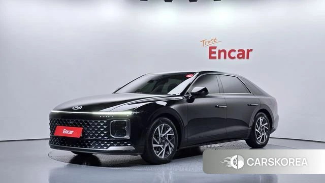 Hyundai Grandeur Hybrid (GN7) 2023 Черный из Кореи