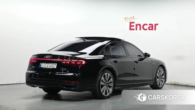 Audi A8 (D5) 2023 Черный из Кореи