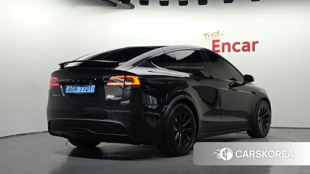 Tesla Model X 2024 Серый из Кореи