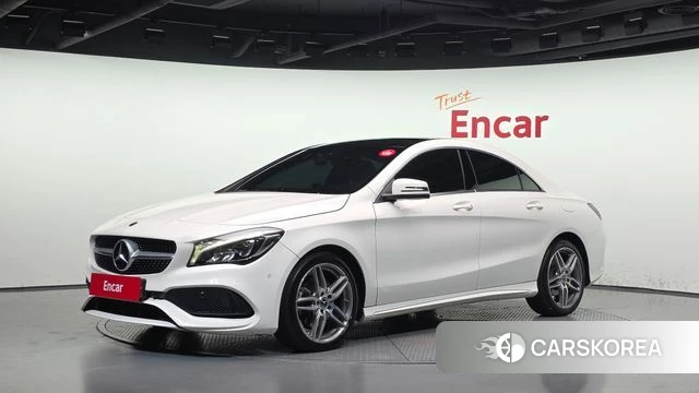 Mercedes-Benz CLA-Class C117 2018 Белый из Кореи