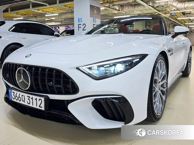 Mercedes-Benz SL-Class R232 2023 Белый из Кореи