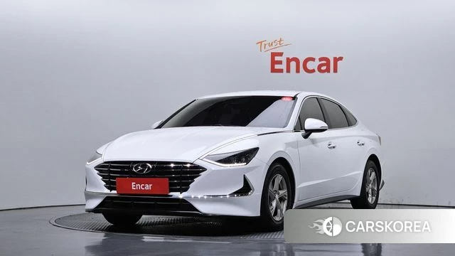 Hyundai Sonata (DN8) 2019 Белый из Кореи