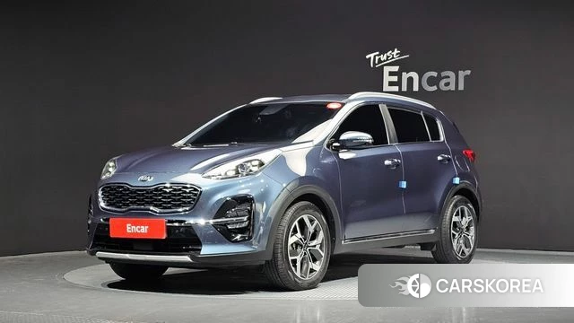 Kia Sportage The Bold 2020 Синий из Кореи