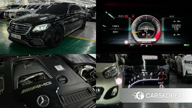 Mercedes-Benz S-Class W222 2019 Черный из Кореи