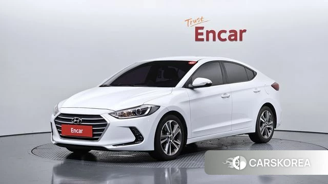Hyundai Avante AD 2018 Белый из Кореи