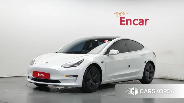 Tesla Model 3 2020 Белый из Кореи