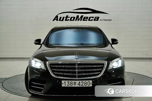 Mercedes-Benz S-Class W222 2019 Черный из Кореи