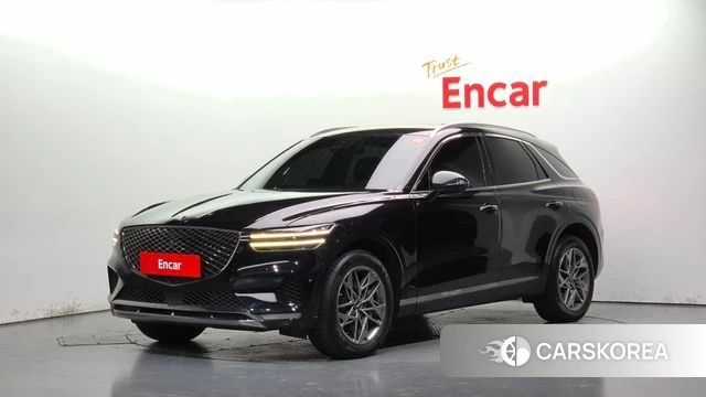 Genesis GV70 2022 Черный из Кореи