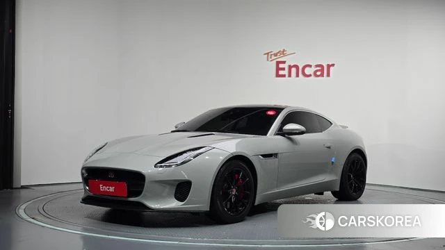 Jaguar F-TYPE 2018 Серебристо-серый из Кореи