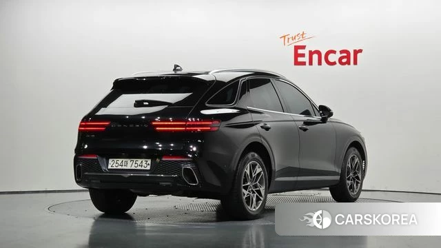 Genesis GV70 2021 Черный из Кореи