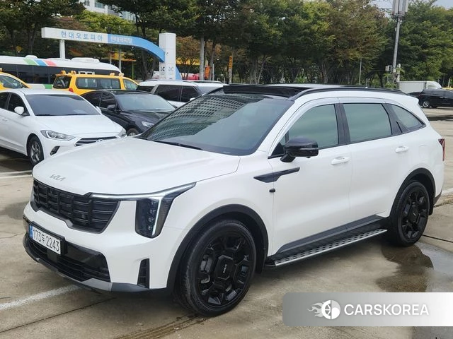 Kia The New Sorento 4th Generation 2025 Белый из Кореи