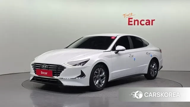Hyundai Sonata (DN8) 2019 Белый из Кореи