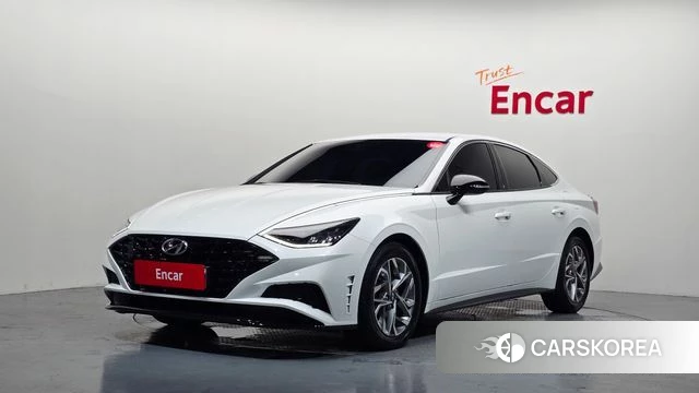 Hyundai Sonata (DN8) 2022 Белый из Кореи