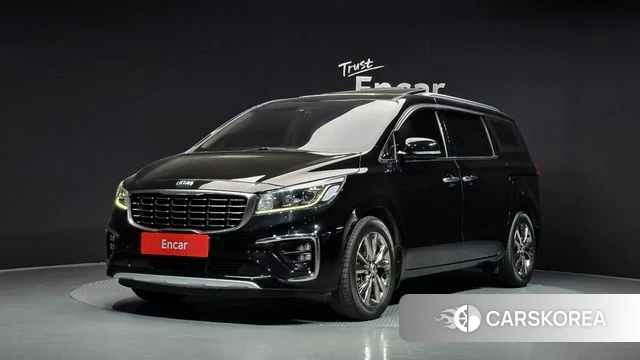 Kia The New Carnival 2019 Черный из Кореи