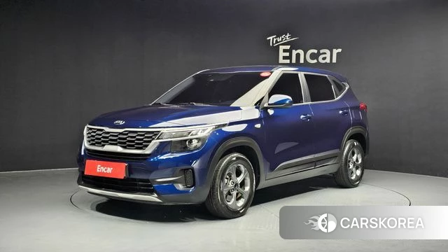 Kia Seltos 2019 Синий из Кореи