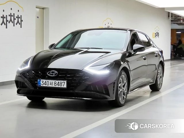 Hyundai Sonata (DN8) 2021 Черный из Кореи