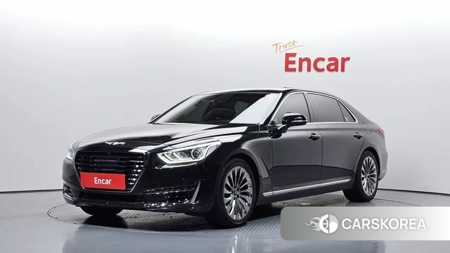 Genesis EQ900 2018 Черный из Кореи