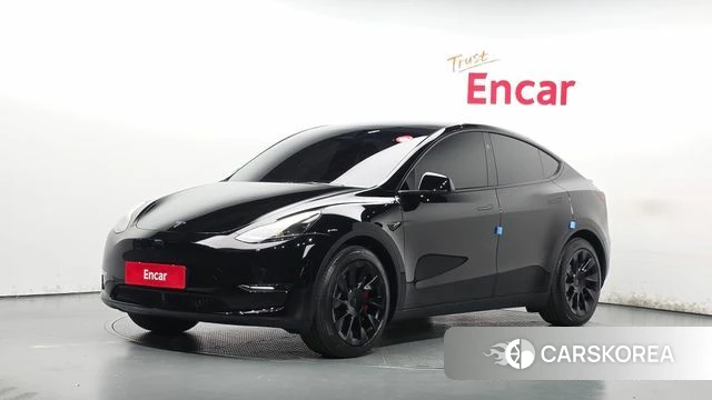 Tesla Model Y 2024 Черный из Кореи