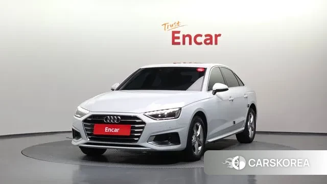 Audi A4 (B9) 2021 Белый из Кореи