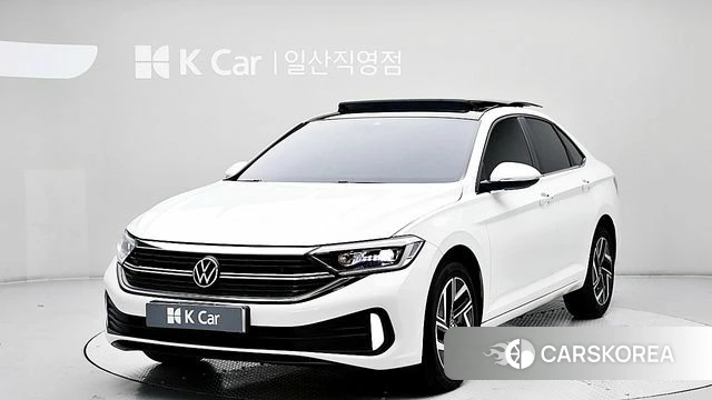 Volkswagen 7th Generation of Jetta 2023 Белый из Кореи