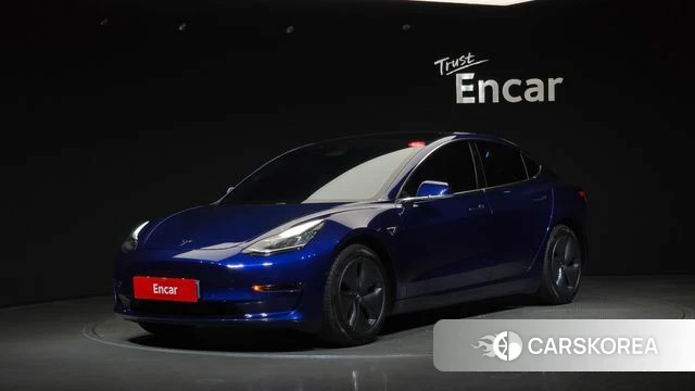 Tesla Model 3 2020 Синий из Кореи