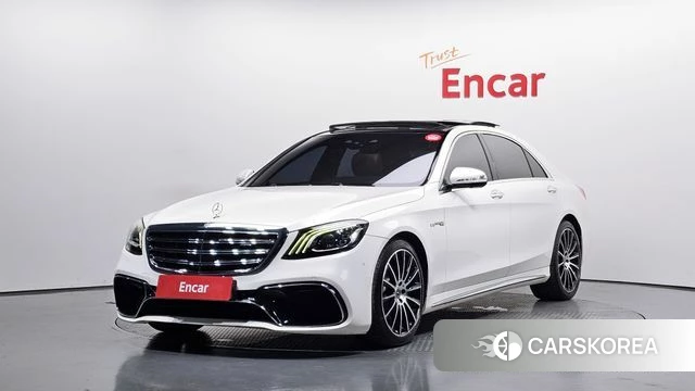 Mercedes-Benz S-Class W222 2018 Белый из Кореи