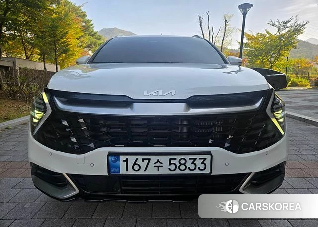 Kia Sportage 5th Generation Hybrid 2024 Белый из Кореи