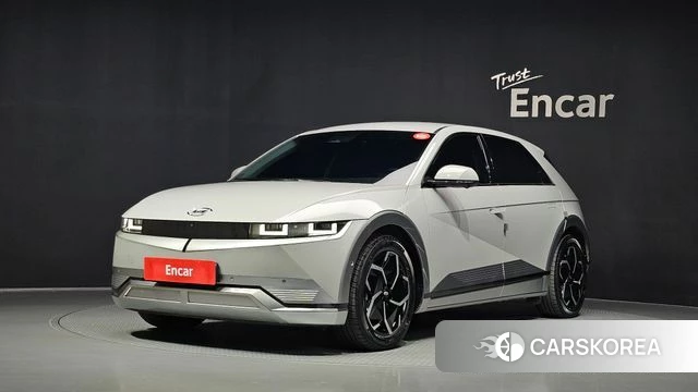 Hyundai Ionic 5 2021 Серебристо-серый из Кореи