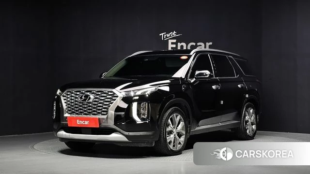 Hyundai Palisade 2022 Черный из Кореи
