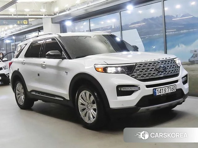 Ford Explorer 6th Generation 2020 Белый из Кореи